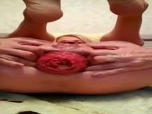 Doble juguete anal