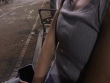 Follando con una putita que conocí en la calle - Nueva madura follada en bragas y medias largas - corrida dentro del coño - Amateur Nora Milf - Andy Z 94