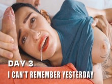 Día 3 - ¿Por qué el hijastro se folla la boca de mamá? ???? Creampie oral arriesgado para madrastra caliente Madre ????