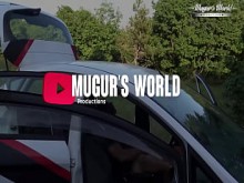 Detrás de escena de la mariquita madura seduce a la mierda al aire libre