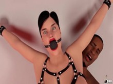 ¡MILF caliente embestida por su jefe de la BBC!