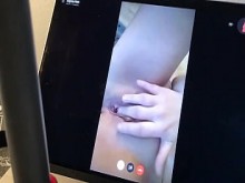 Madura tetona haciendo cibersexo con fan durante la cuarentena pandémica con Leyva Hot ctdx