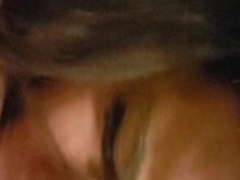 Esposa se la follan duro con mi polla en la boca