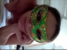 Ensanchando el ojete de Raquel Exhibited antes de follar