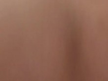 De cerca solo yo y mi consolador en la ducha