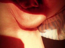 Mis enormes labios colgantes