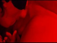 MILF amateur chupa como una PRO! BBW Mamada Vídeos de luz roja &num;7 Parte 2