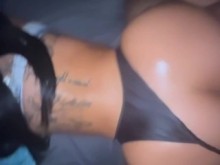 Gran botín Latina MILF ama la BBC