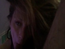 Morena amando su gran polla con mi boquita