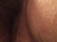 Primer tiempo de juego en un tiempo BBW MILF puma juguete vibrador botón de juego maduro arbusto peludo