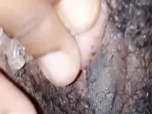 Coño peludo negro