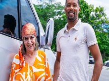 culo de abuelita destruido por una bbc en una camioneta