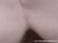 Creampie para la traviesa y sexy Melanie