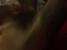 ¡Masturbación en solitario con gran polla y cara!
