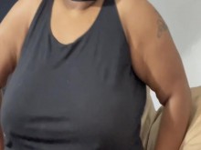 Gran barriga bbw montando bbc