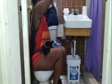 Gran culo de ébano real en esta MILF amateur
